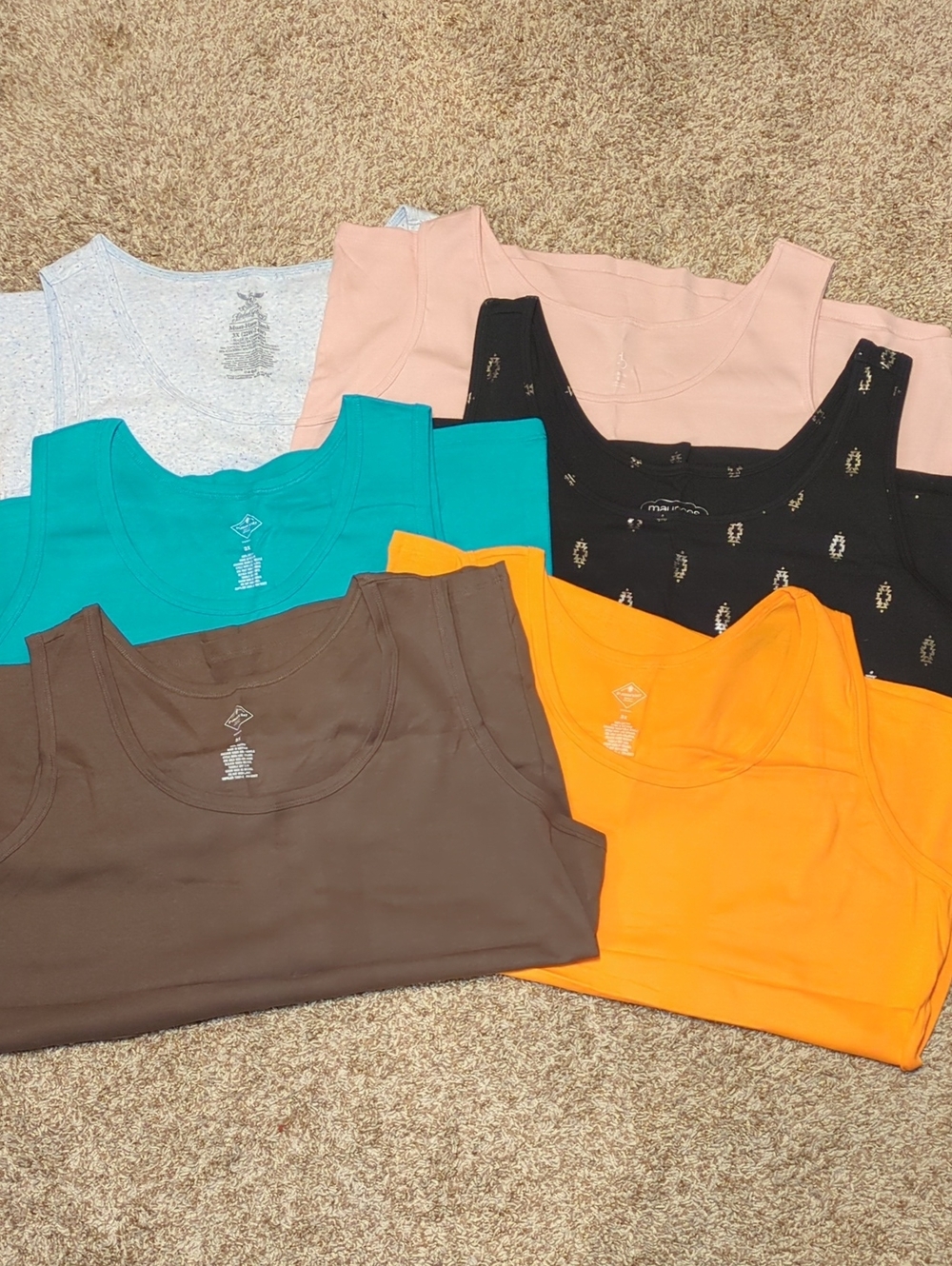 Women’s Scoop Neck Tank Top - Multi-Color Pack